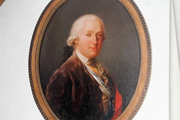 Hier im Bild Herzog Karl II August.